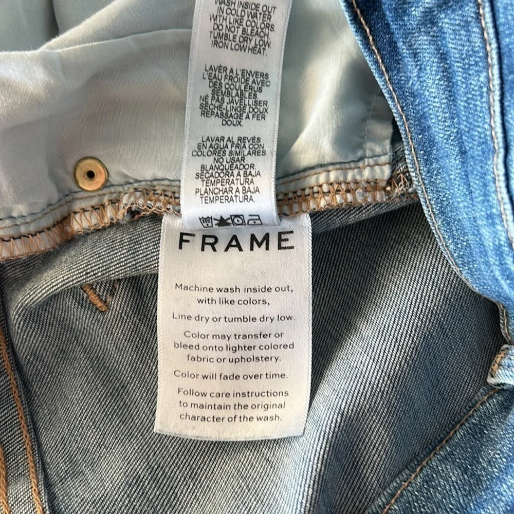 FRAME La Garcon skinny fit jeans size 25